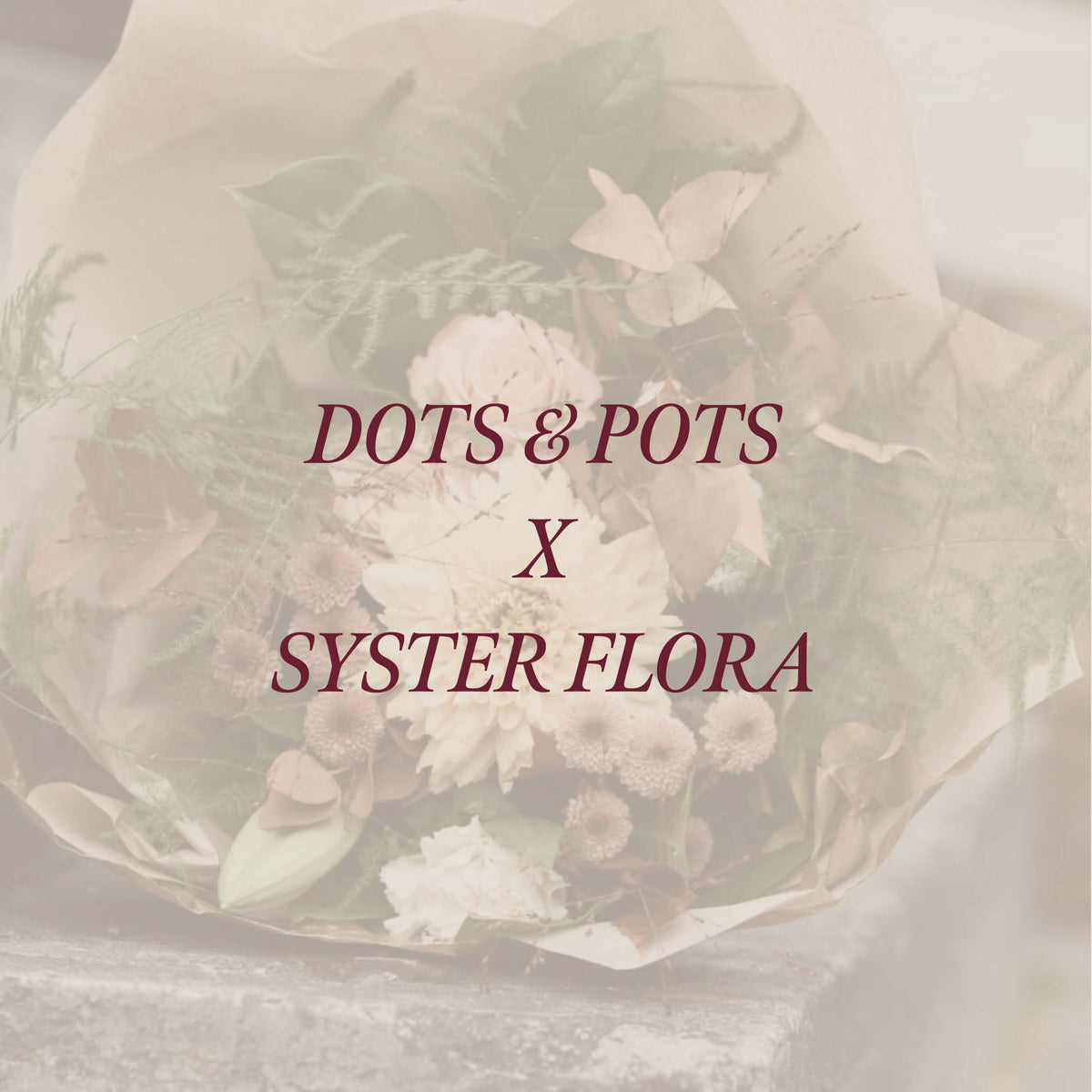 Dots & Pots X Syster Flora