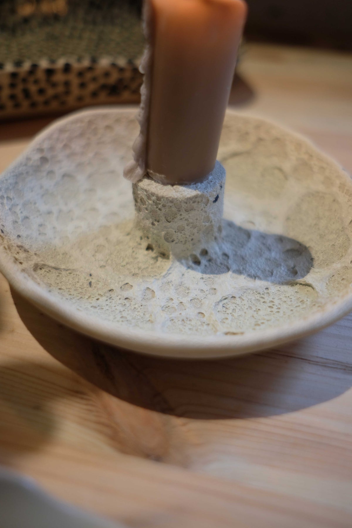 Ljusfat mini - lava